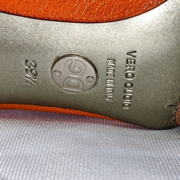 Dolce & Gabbana Vero Cuoio Pointed Toe High Heel Stilettos 39.5 - Picture 5 of 14